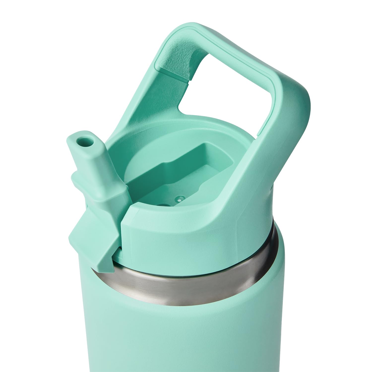 Foto 5 pulgar | Tapa De Pajita Para Botella Yeti Rambler Seafoam Del Mismo Color - Venta Internacional.