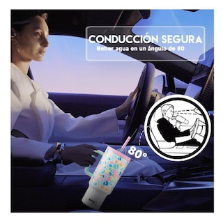 Foto 4 | Vaso Térmico Acero Inoxidable Calor/frío Dos Picos 40oz Colorido, Belug