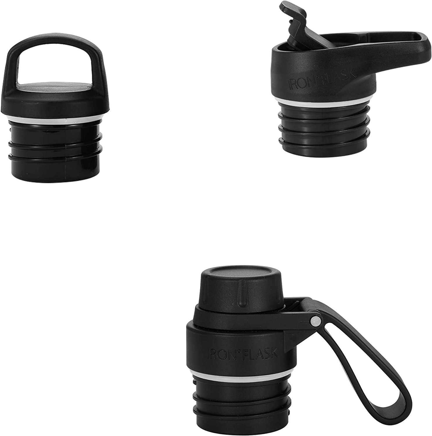 Foto 7 pulgar | Botella de Agua Iron °flask 700 Ml con 3 Tapas - Venta Internacional