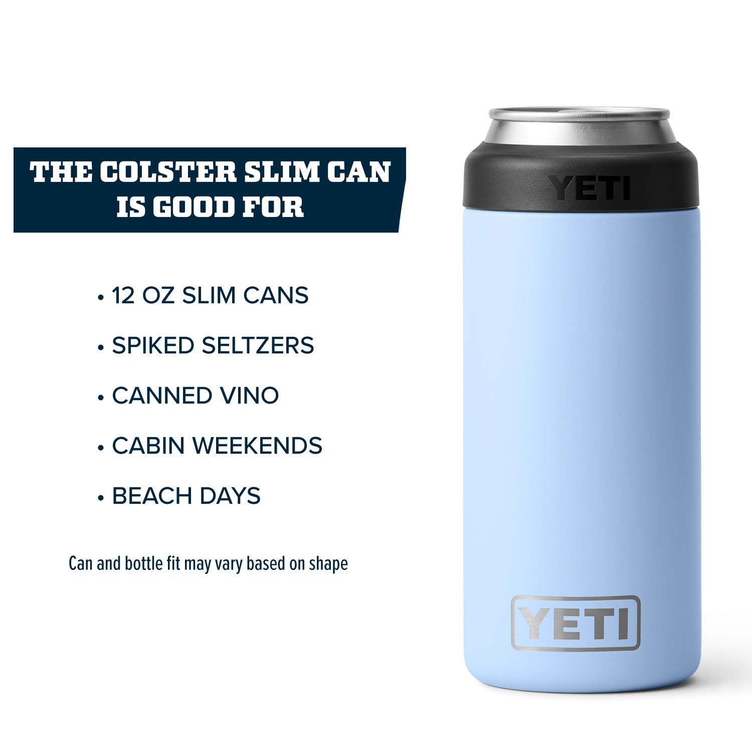 Foto 4 pulgar | Aislante Para Latas Yeti Rambler Colster Slim, 355 Ml, Big Sky Blue - Venta Internacional.