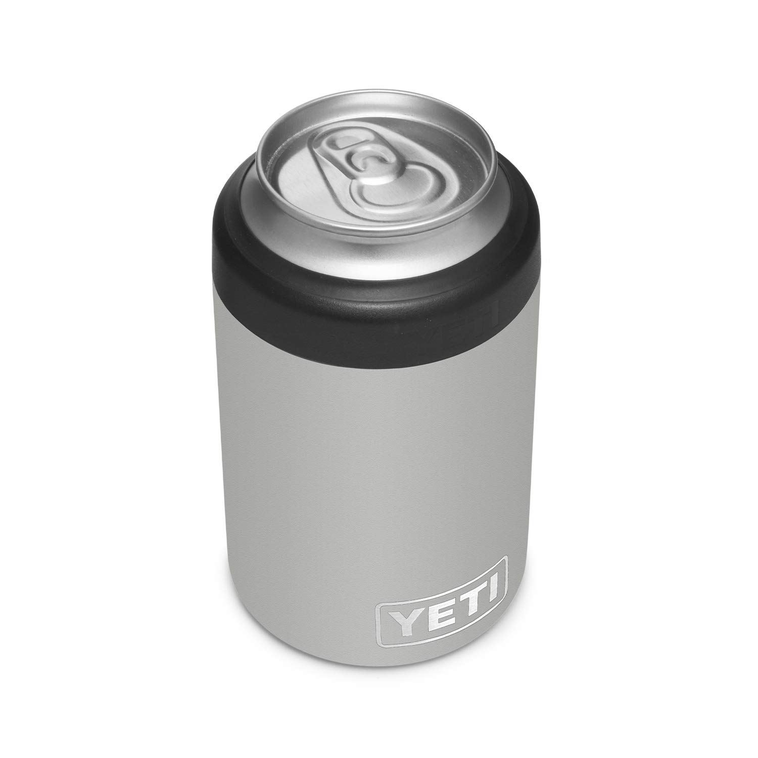 Aislante Para Latas Yeti Rambler Colster (355 Ml), Color Gris Granito - Venta Internacional.