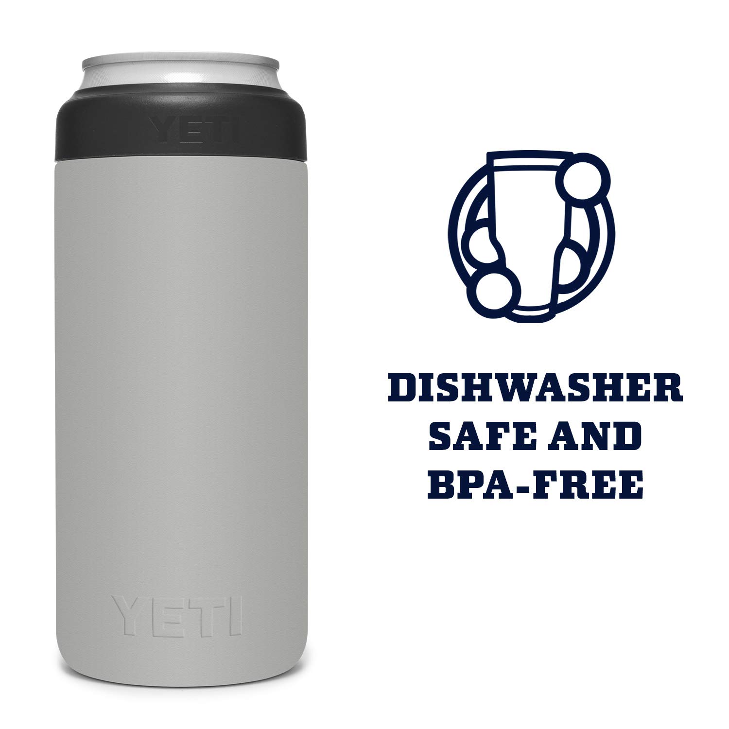 Foto 5 | Aislante Para Latas Yeti Rambler Colster Slim (355 Ml), Color Gris Granito - Venta Internacional.