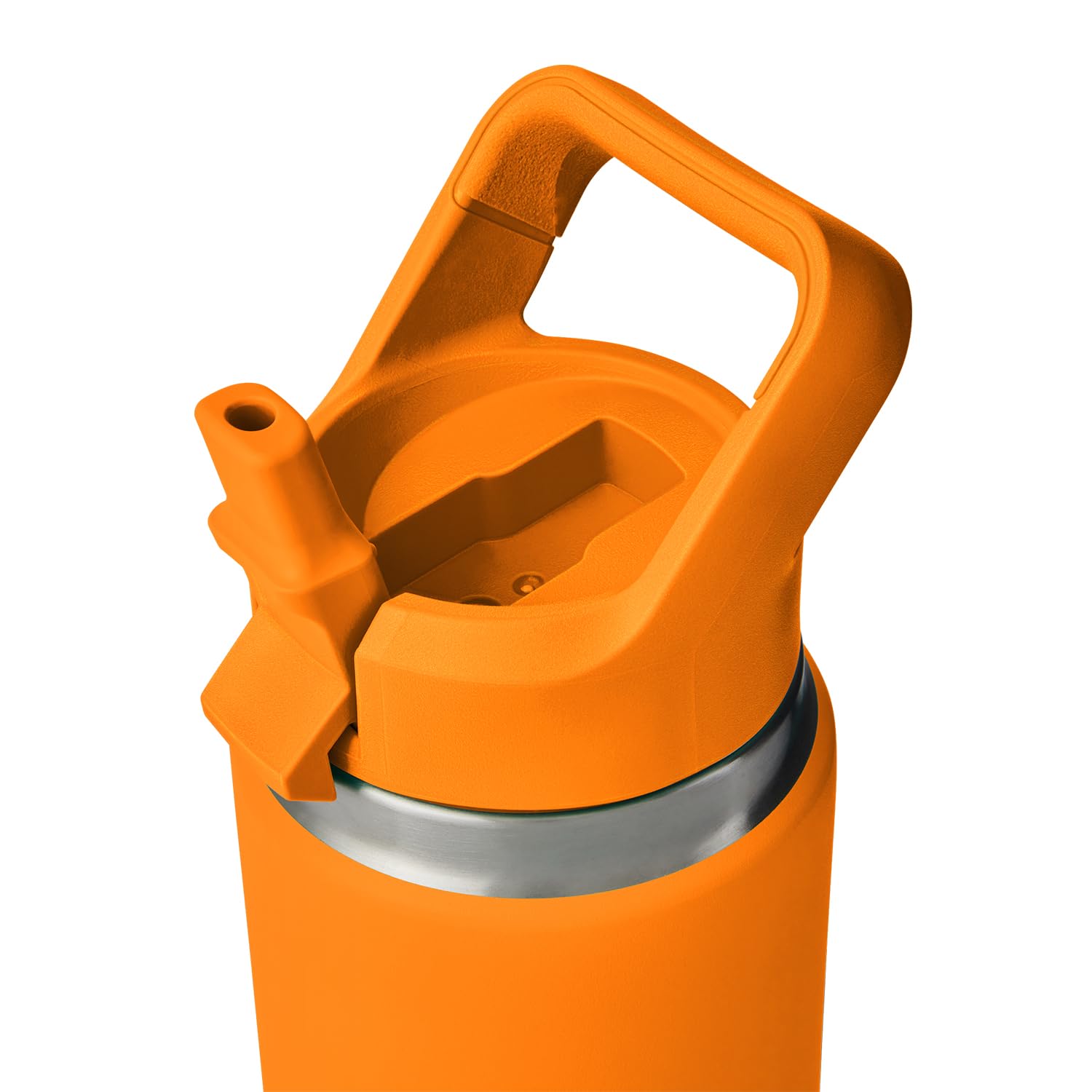 Foto 5 pulgar | Tapa Con Pajita Para Botella Yeti Rambler, Color A Juego, King Crab - Venta Internacional.
