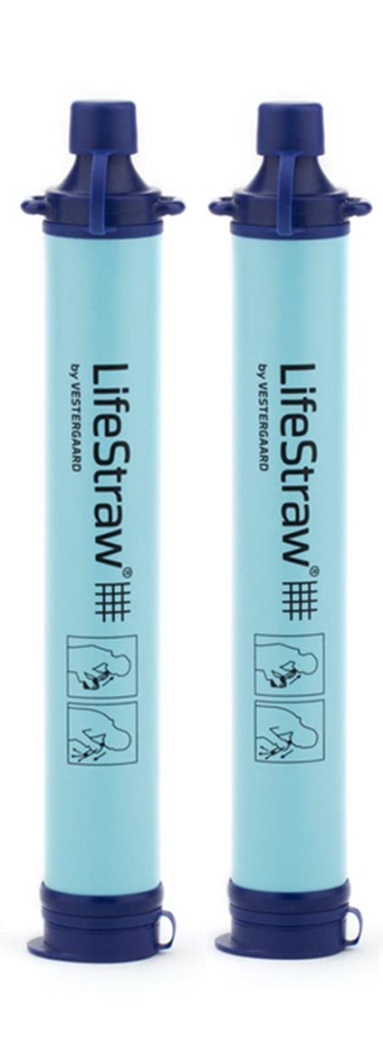 Filtro De Agua Lifestraw Personal Para Senderismo Y Acampada, Paquete De 2 - Venta Internacional.