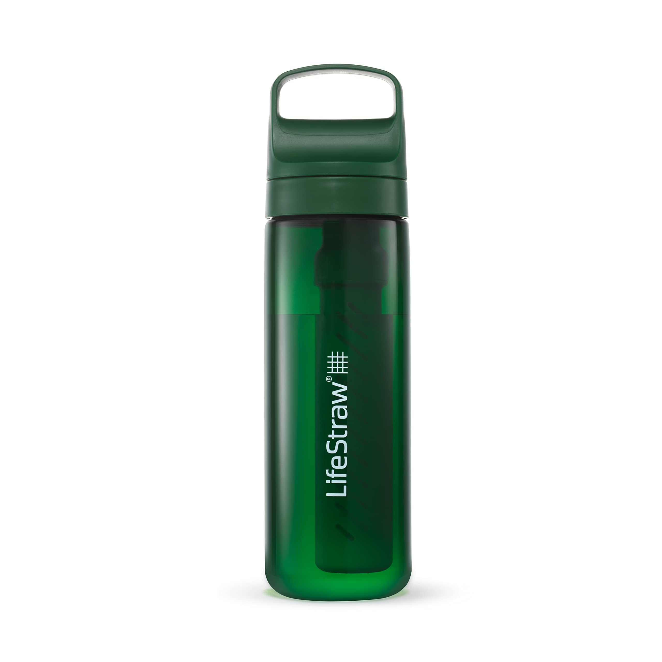 Foto 2 pulgar | Botella Con Filtro De Agua Lifestraw Go Series 650 Ml Terrace Green - Venta Internacional.