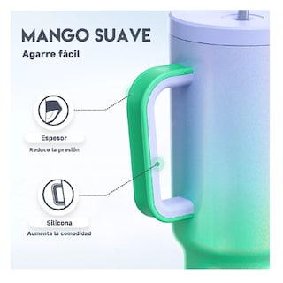 Foto 2 | Taza De Viaje Belug De Acero Inoxidable 40 Oz Verde Y Morado