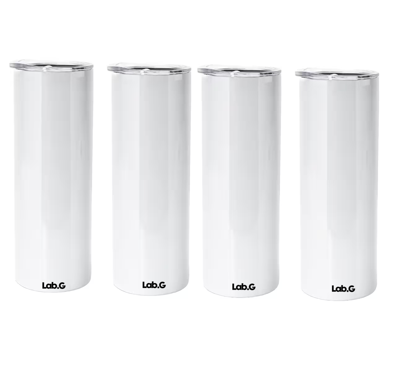Foto 1 | Vaso Termo Sublimación Lab.g Sublimar Acero 20oz 4 Pzs Blanco
