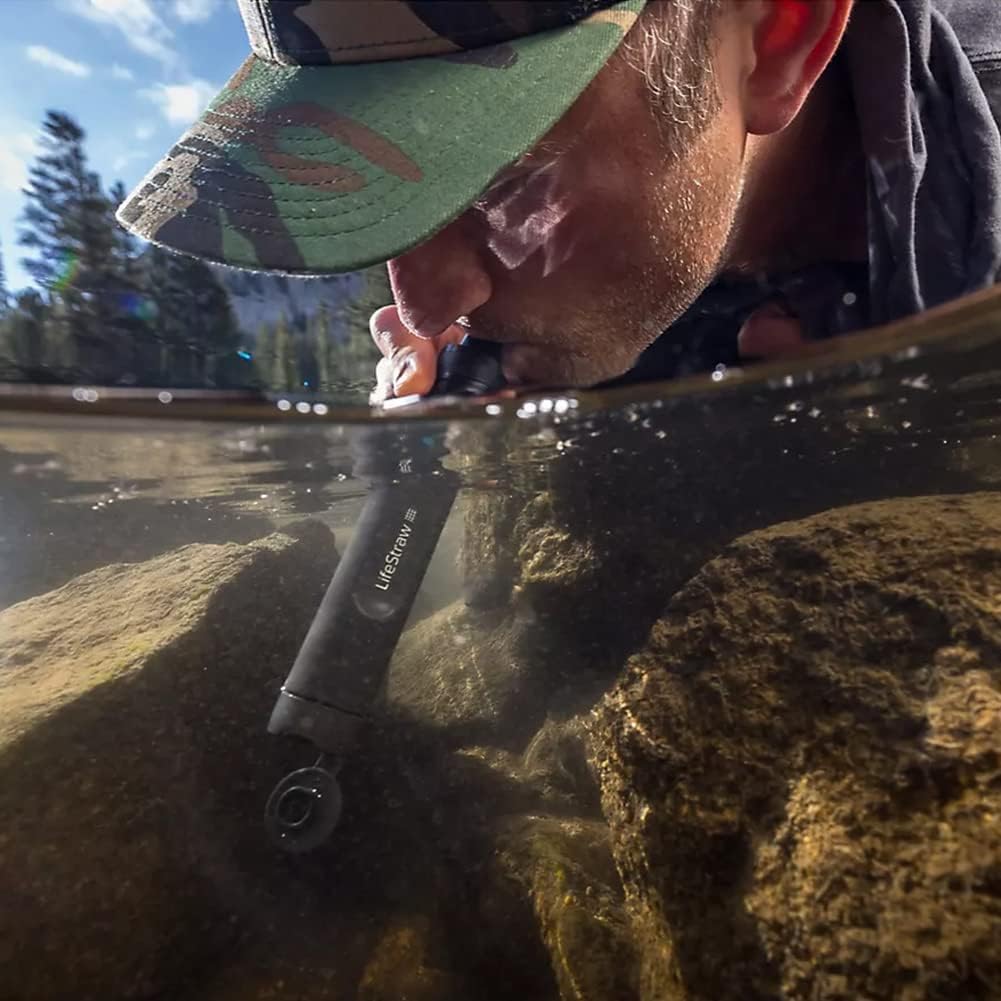 Foto 6 pulgar | Filtro De Agua Straw Lifestraw Peak Series Para Emergency Gray - Venta Internacional.