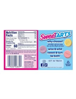 Foto 3 | Termo Güish + Sweetarts Original Pastillas Caramelo 141g