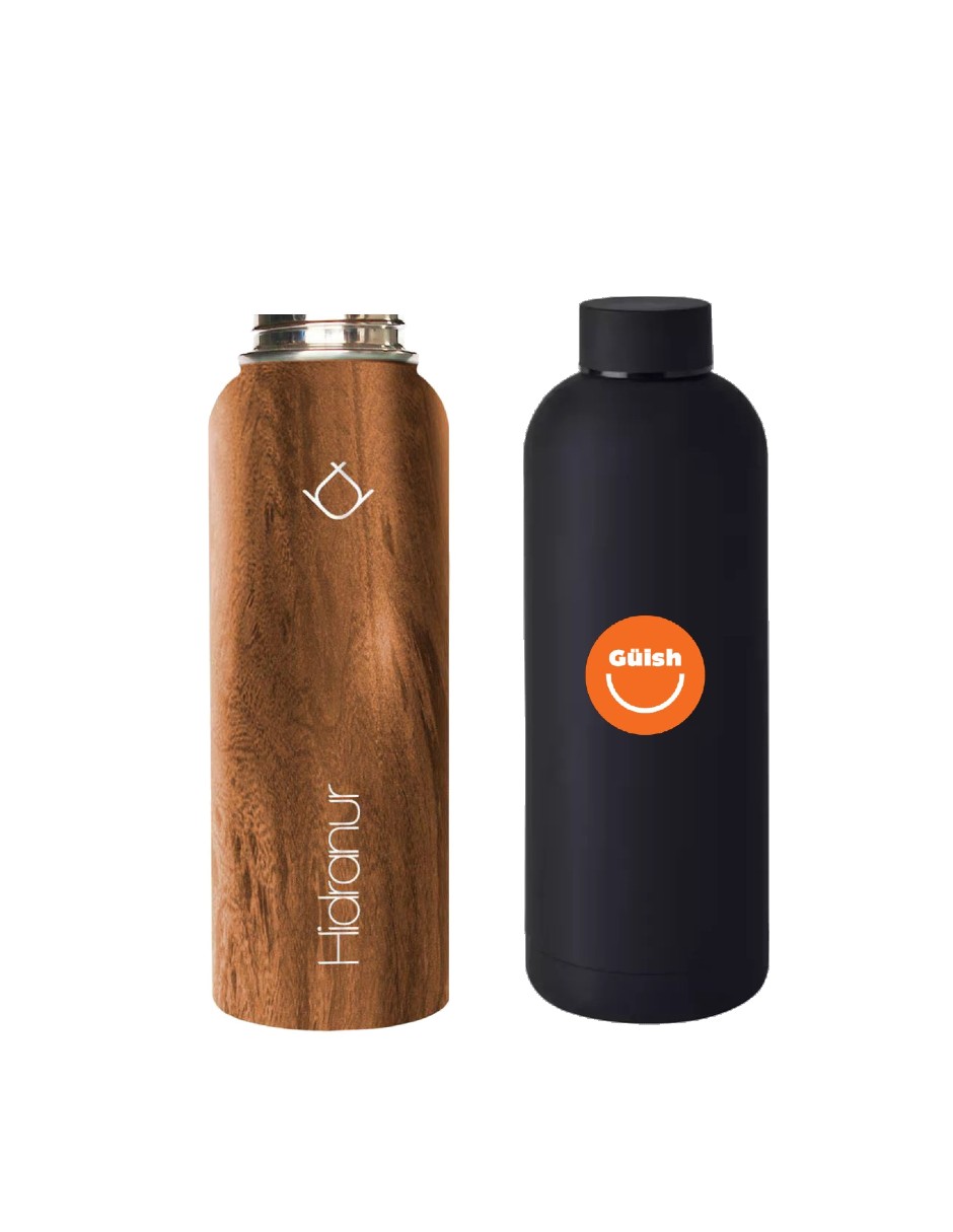 Termo De Acero Inoxidable + Termo De Agua Güish