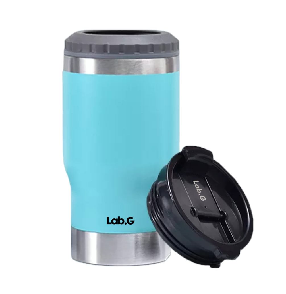 Foto 3 pulgar | Vaso Térmico 14oz  Portalatas De Cerveza De Acero Inoxidable Azul Claro
