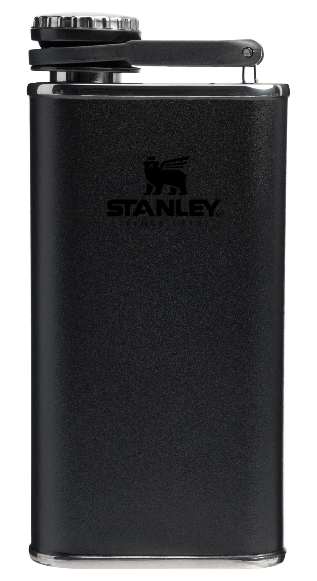 Frasco Stanley Classic, Fácil De Llenar, Boca Ancha, 240 Ml, Negro - Venta Internacional.