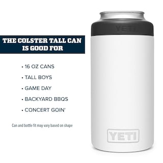 Foto 4 | Aislador Tall Can Yeti Rambler 473 Ml Para Tallboys, Color Blanco - Venta Internacional.