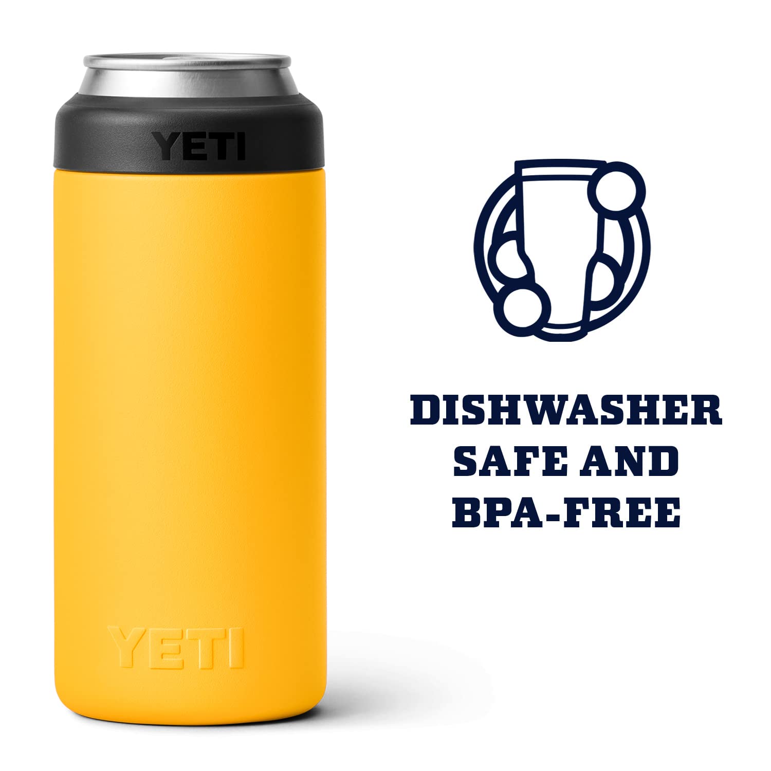 Foto 6 pulgar | Aislante Para Latas Yeti Rambler Colster Slim (355 Ml), Color Amarillo Alpino - Venta Internacional.