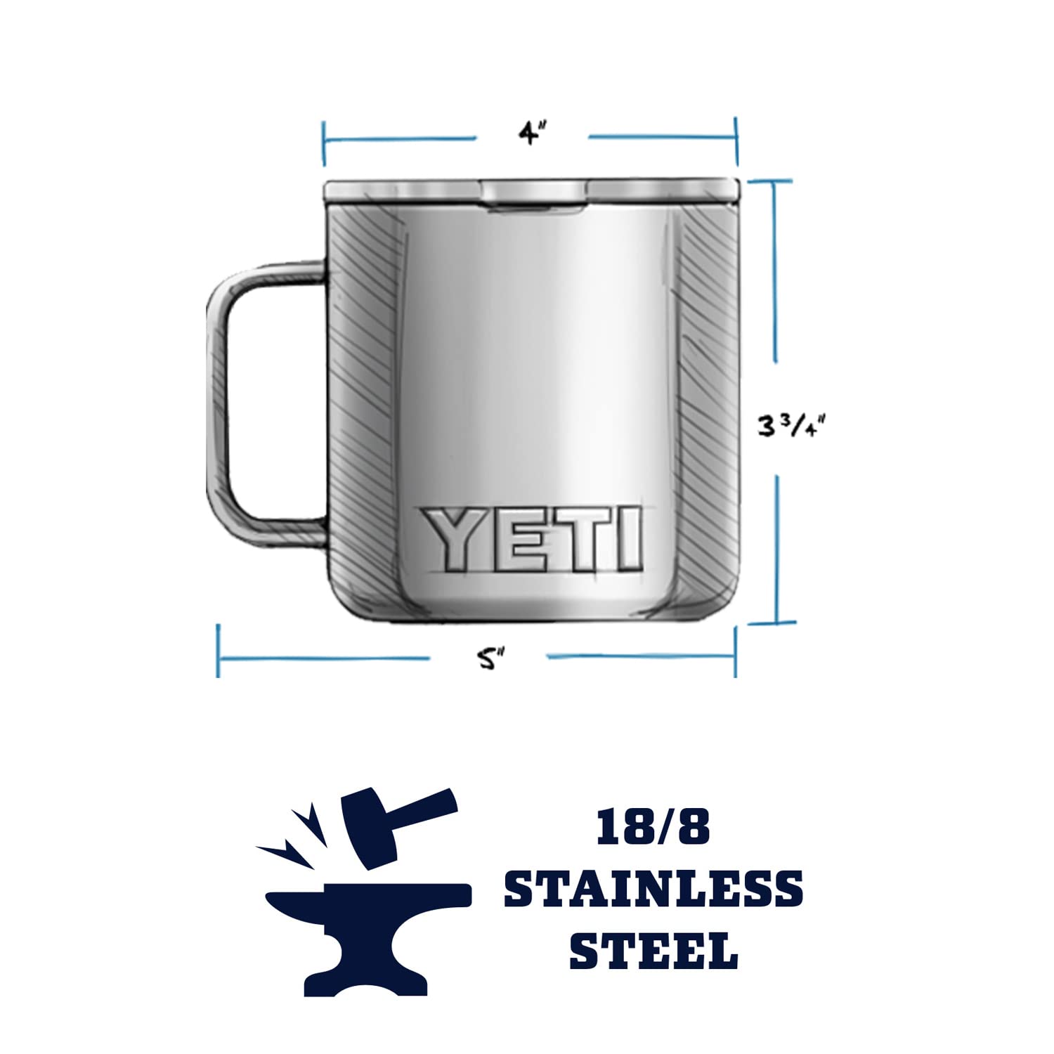 Foto 3 pulgar | Vaso Para Beber Yeti Rambler 14 Oz De Acero Inoxidable Bimini Pink - Venta Internacional.