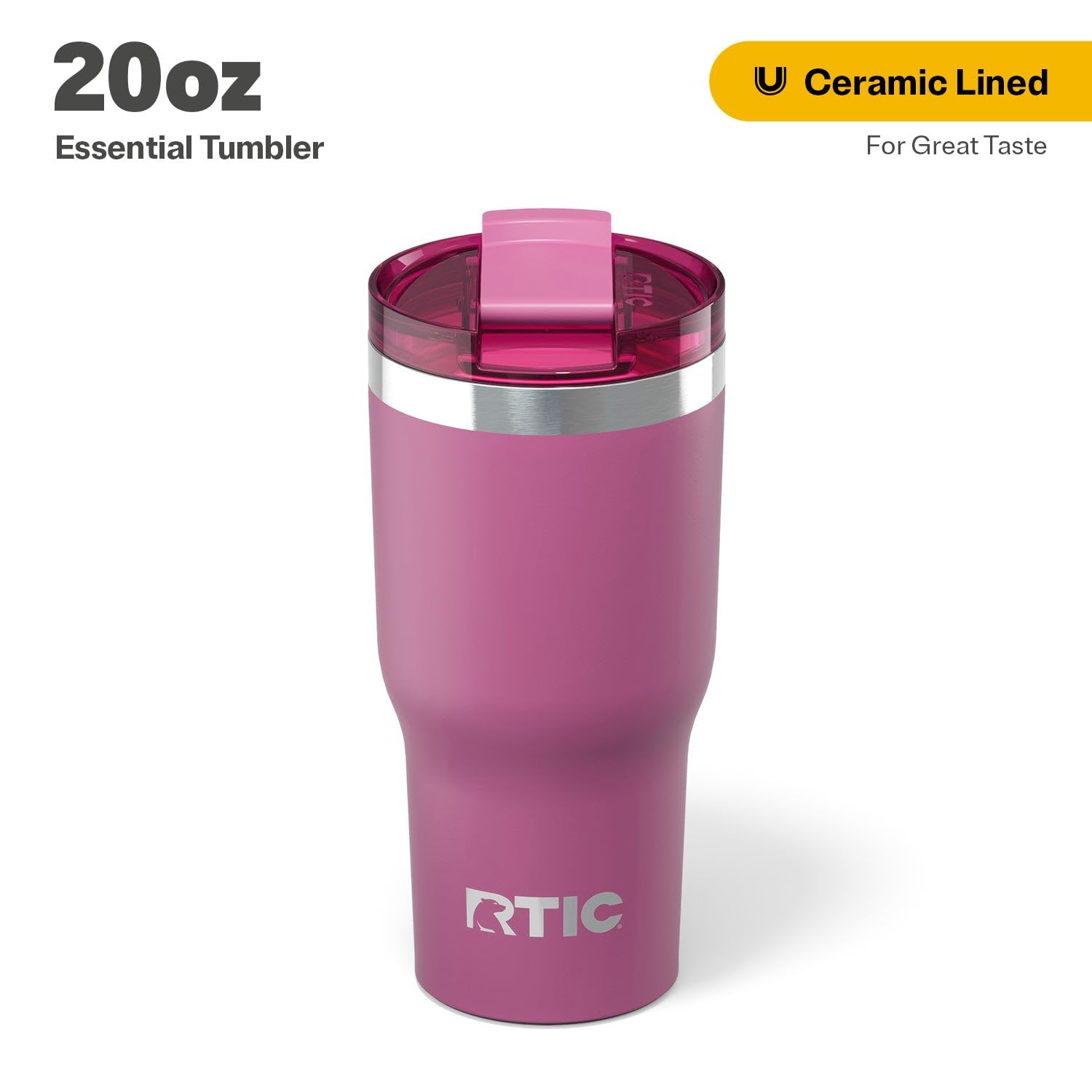 Foto 3 pulgar | Vaso Rtic Essential Aislamiento Acero Inoxidable 500 Ml Orquídea - Venta Internacional