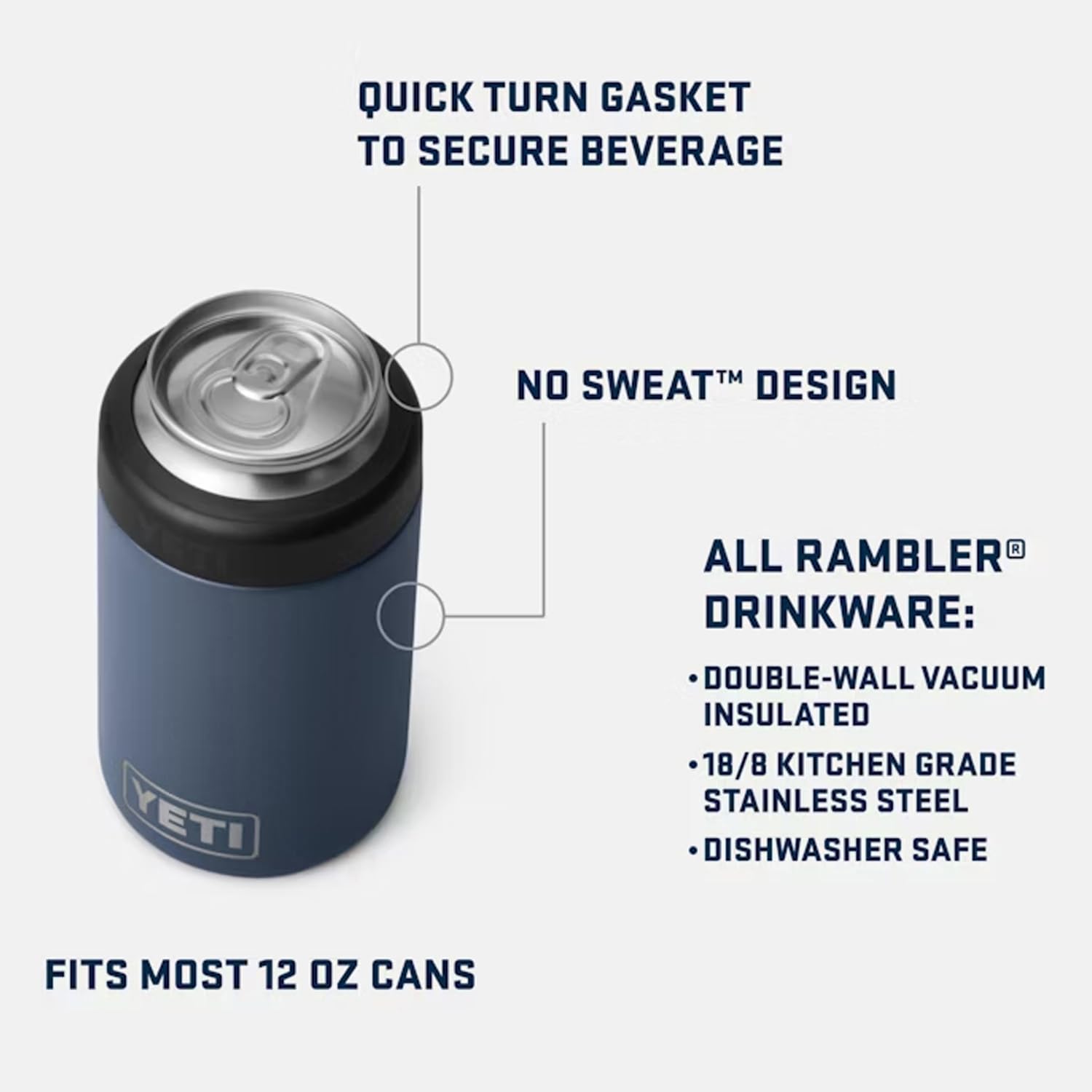 Foto 6 pulgar | Aislante para Latas Yeti Rambler Colster Violeta 355 ml  - Venta Internacional
