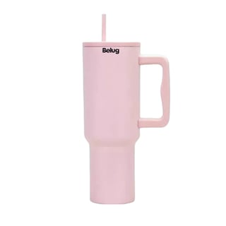 Foto 1 | Vaso Térmico Portátil De Acero Inoxidable 40oz Con Calor/frío, Belug Rosa Claro