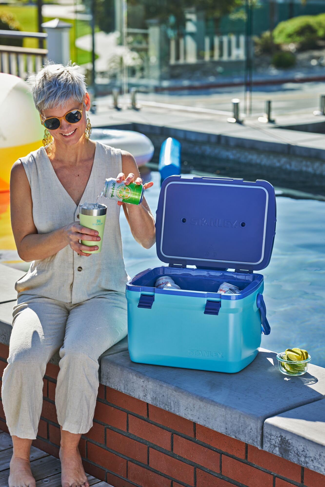Foto 3 | Cooler Stanley Adventure A Prueba De Fugas Para Exteriores, 16 Cuartos - Venta Internacional.