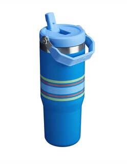 Foto 3 | Termo Iceflow Flip Straw Varsity 30oz Marca Stanley