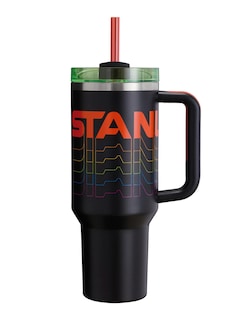 Foto 1 | Termo Stanley Quencher Con Popote 40 Oz Color Black Reverb