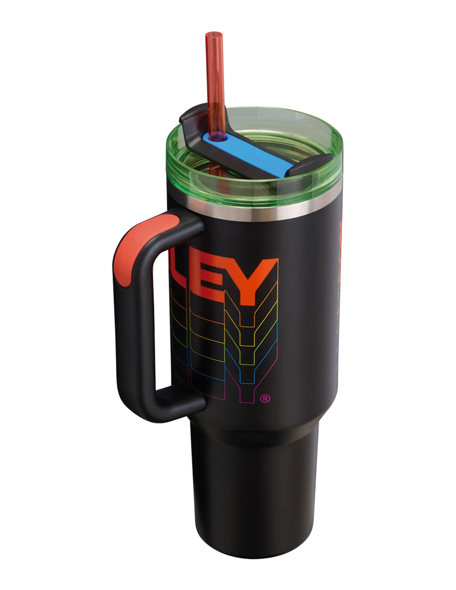 Foto 3 pulgar | Termo Stanley Quencher Con Popote 40 Oz Color Black Reverb