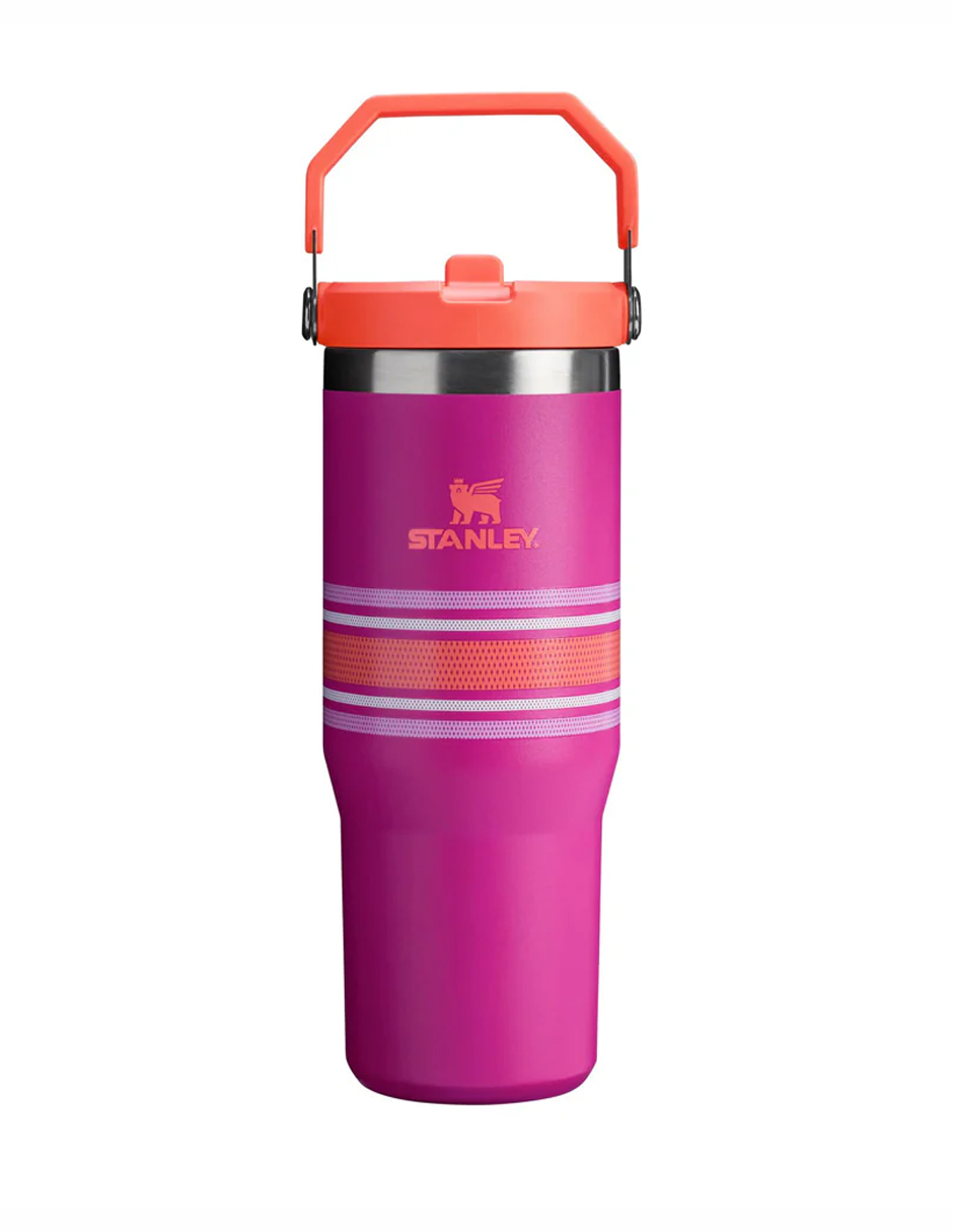 Foto 2 pulgar | Termo Iceflow Flip Straw Varsity 30oz Marca Stanley
