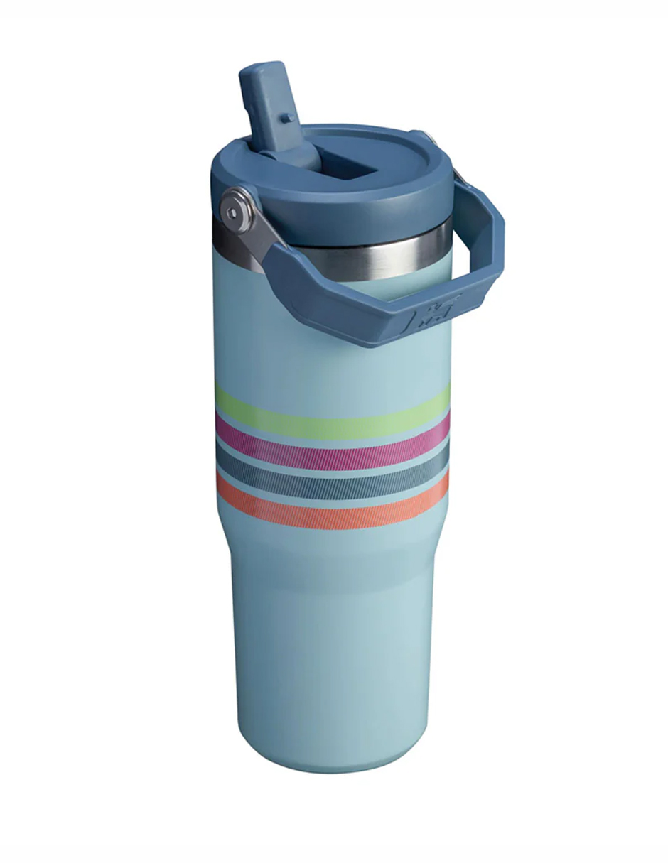 Foto 4 pulgar | Termo Iceflow Flip Straw Varsity 30oz Marca Stanley