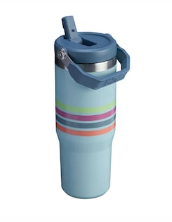 Foto 3 | Termo Iceflow Flip Straw Varsity 30oz Marca Stanley