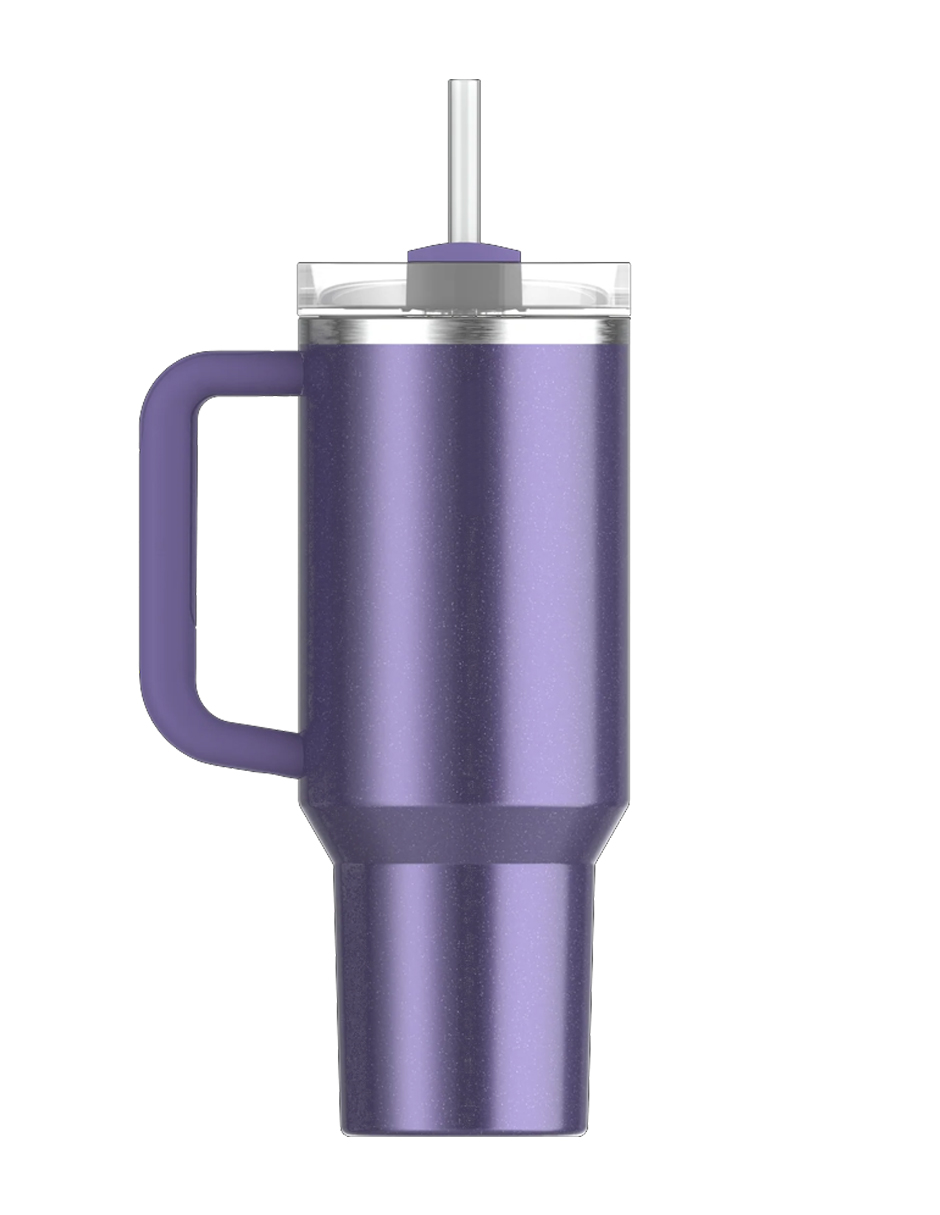 Foto 3 | 43891pt Termo Quencher 40oz Dahlia Shimmer Marca Stanley Violeta
