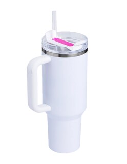 Foto 3 | Termo Stanley Blanco de Acero Inoxidable 40 oz