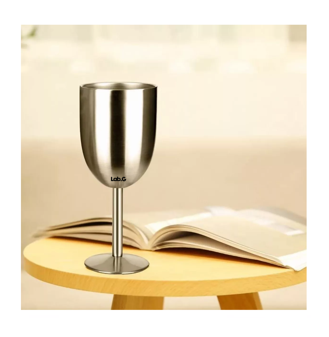 Foto 5 pulgar | Copa De Vino Termo De Acero Inoxidable Tipo 12 Oz Plata