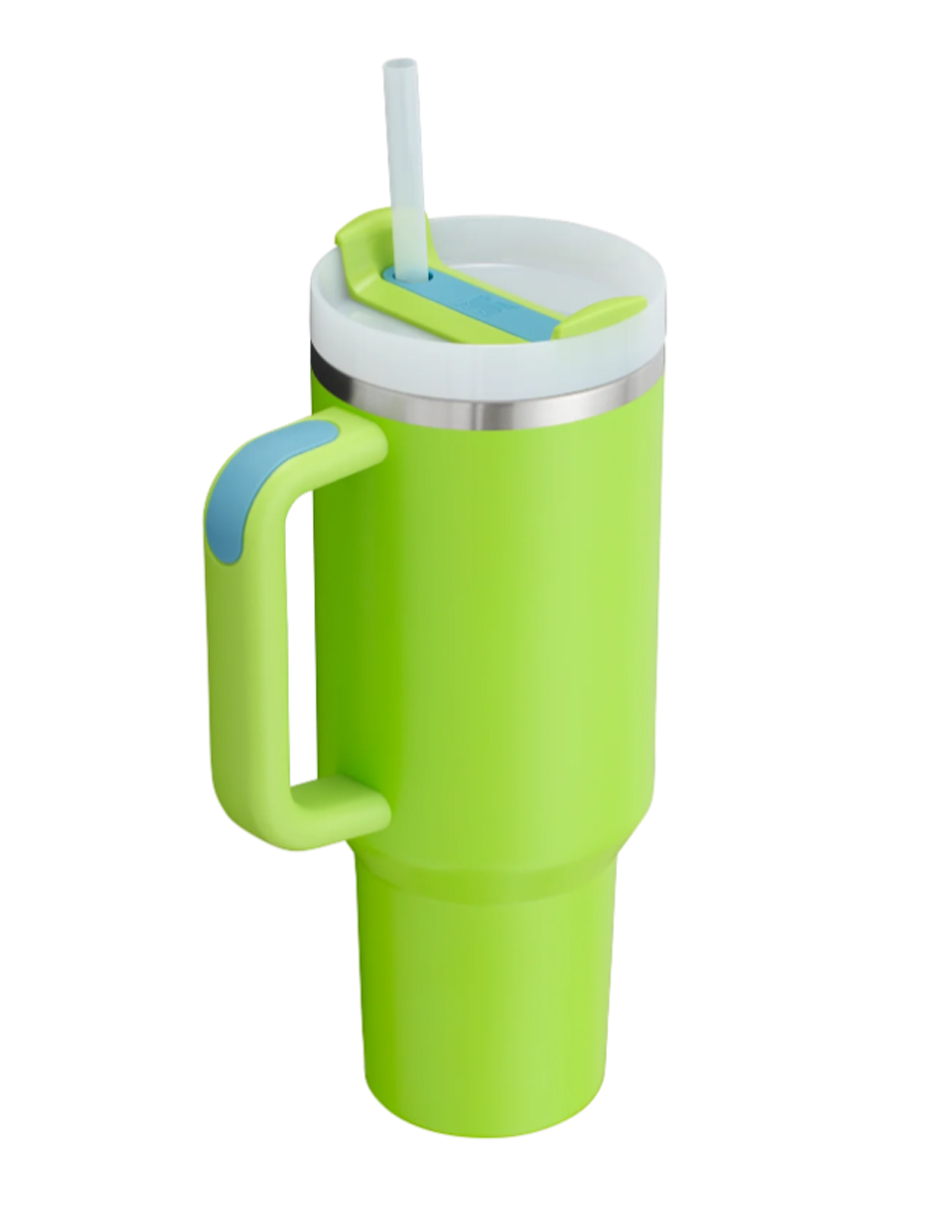 Foto 3 pulgar | Termo Quencher 40oz Bright Lime Marca Stanley