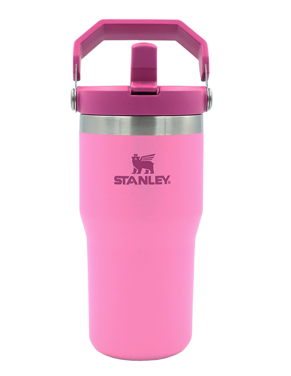 Foto 3 pulgar | Vaso Térmico Stanley Iceflow Flip Straw Color Peony 591 Ml