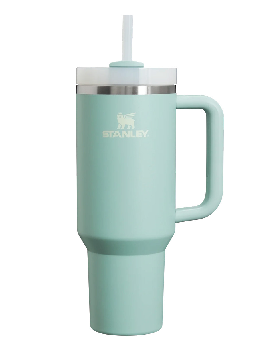 Termo Quencher 40oz Seafoam Marca Stanley Azul Claro