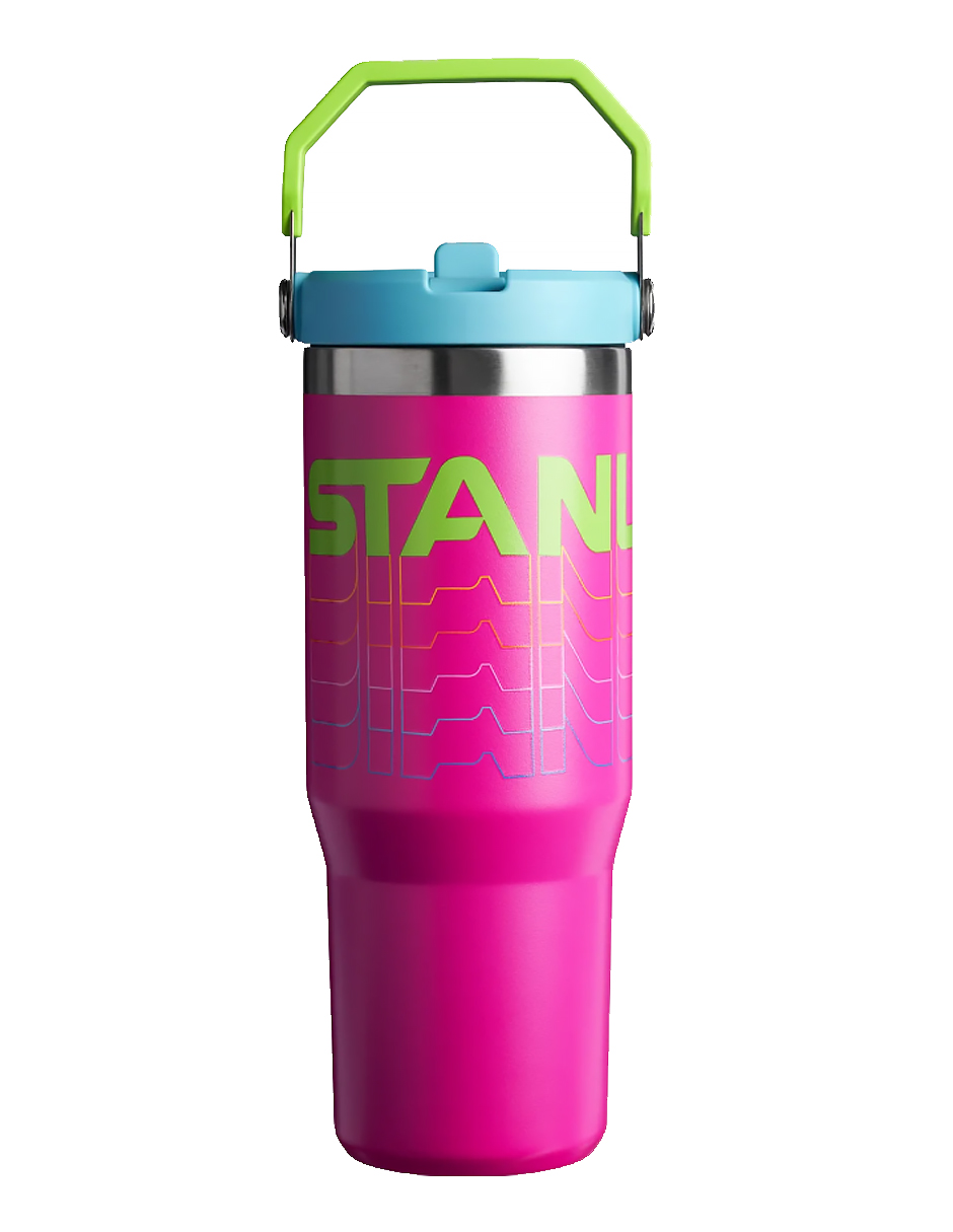 99828pt Termo Iceflow Flip Straw 30oz Violet Reverb Stanley Rosa