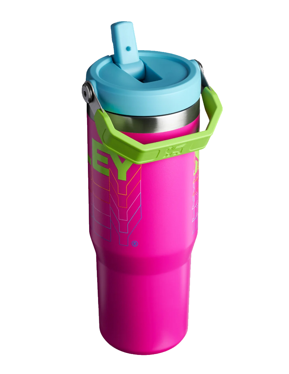 Foto 3 pulgar | 99828pt Termo Iceflow Flip Straw 30oz Violet Reverb Stanley Rosa