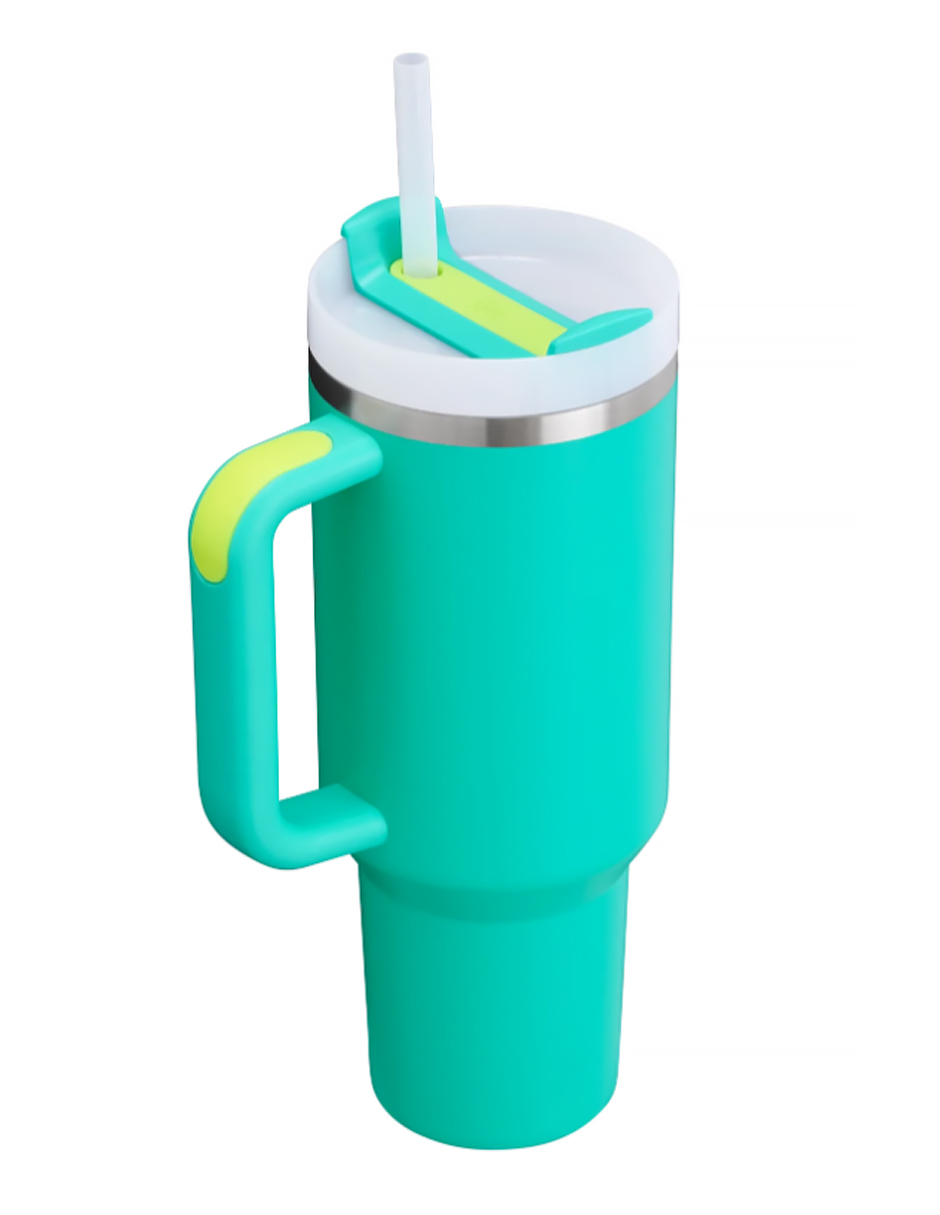 Foto 3 pulgar | Termo Quencher 40oz Tropic Teal Marca Stanley