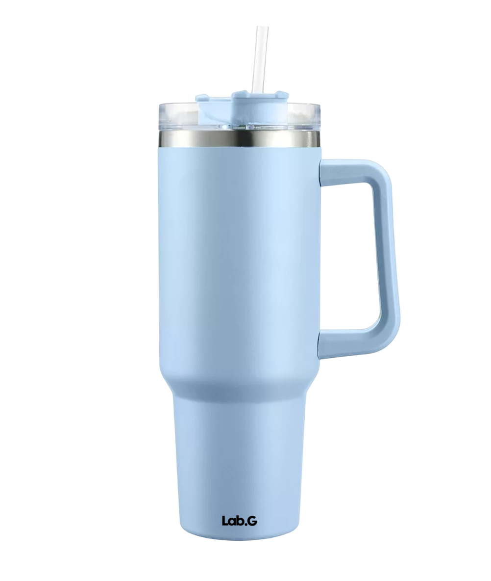 Foto 2 pulgar | Vaso Térmico De 40oz Acero Inoxidable Azul