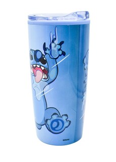 Foto 4 | Termo Para Café 450 Ml Recipiente Stitch Color Azul
