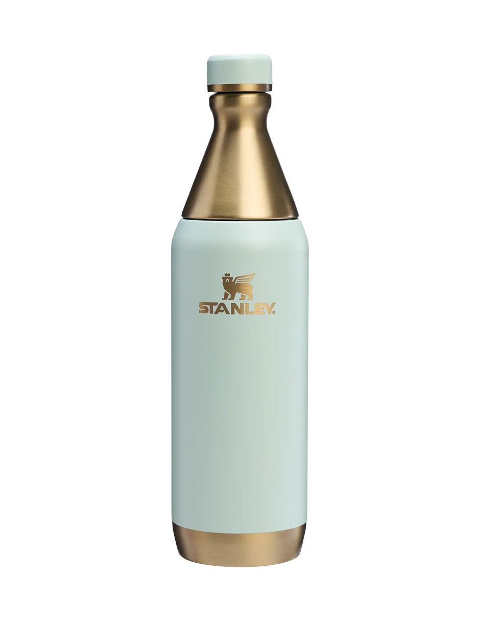 Botella Stanley All Day Slim Celadon Gold 20oz