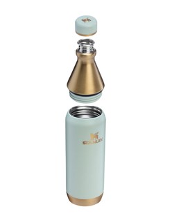 Foto 3 | Botella Stanley All Day Slim Celadon Gold 20oz