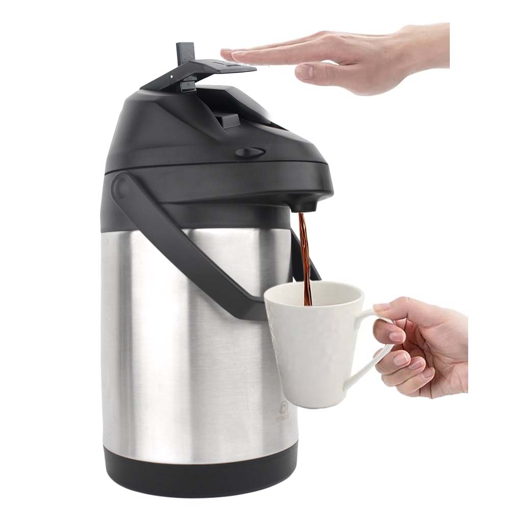 Foto 6 pulgar | Termo Dispensador De Café Vencort Acero Inoxidable 3 Litros