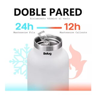 Foto 3 | Vasos Termico Belug Acero Inoxidable Taza Termo Botellas Para Agua Rosa 700 Ml