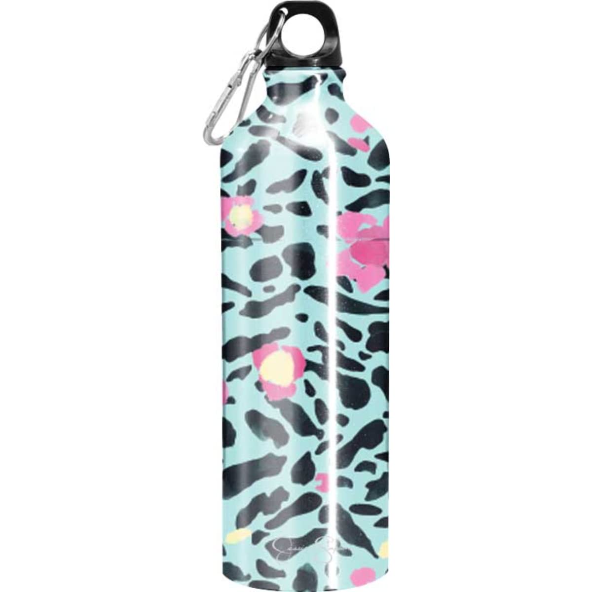 Botella De Agua Jessica Simpson De Aluminio De 700 Ml Con Estampado Animal - Venta Internacional.