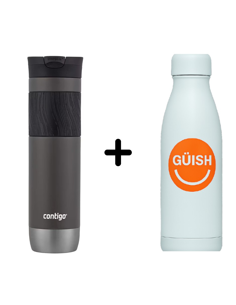 Termo Acero 710 Ml Contigo + Termo Güish Gratis
