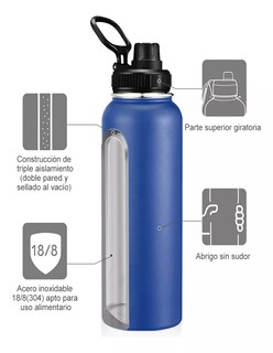 Foto 4 | Termo Vaso Acero Inoxidable + Termo Güish Gratis