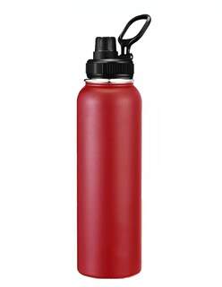 Foto 2 | Termo Vaso Acero Inoxidable Rojo + Termo Güish Gratis