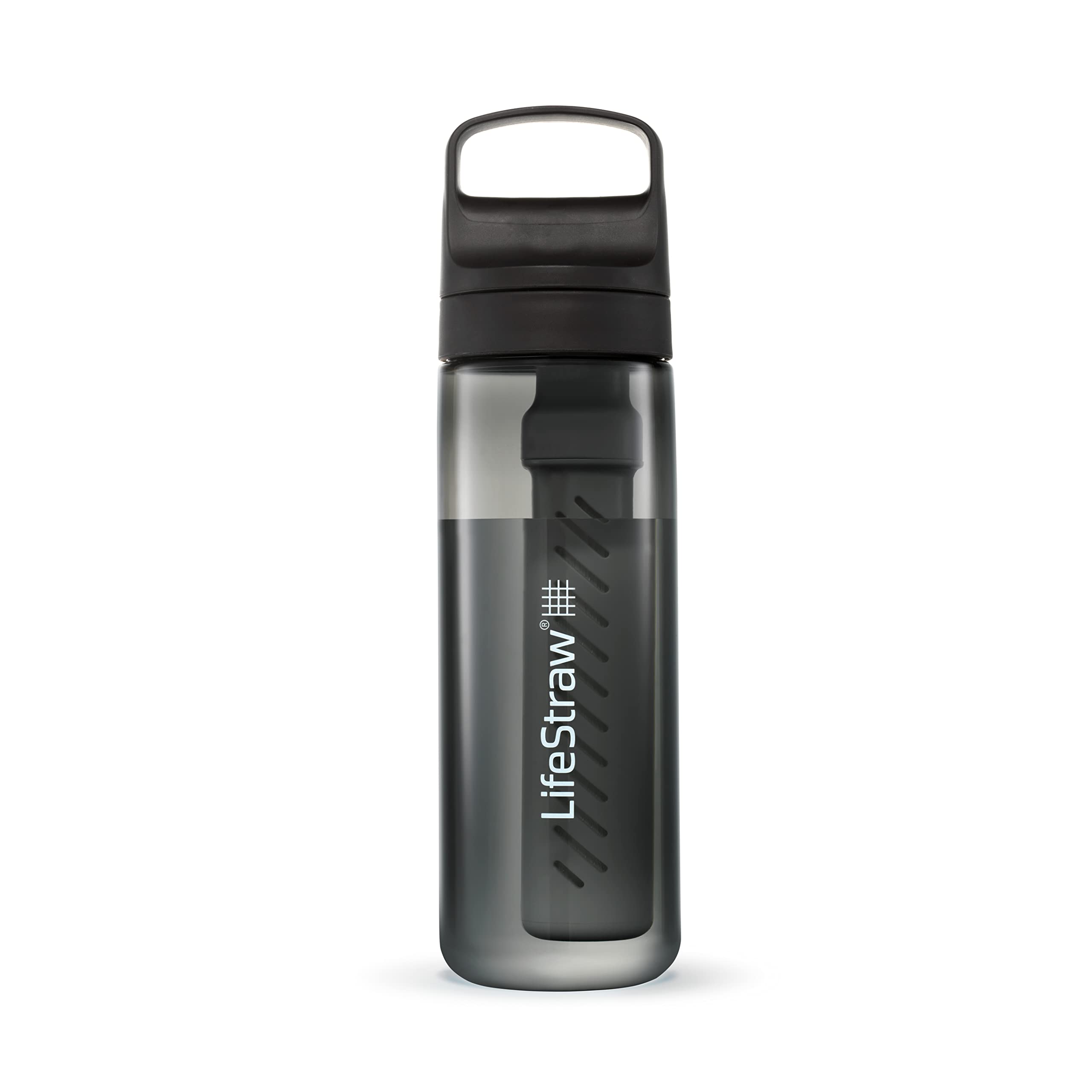Botella Con Filtro De Agua Lifestraw Go Series 650 Ml Nordic Noir - Venta Internacional.