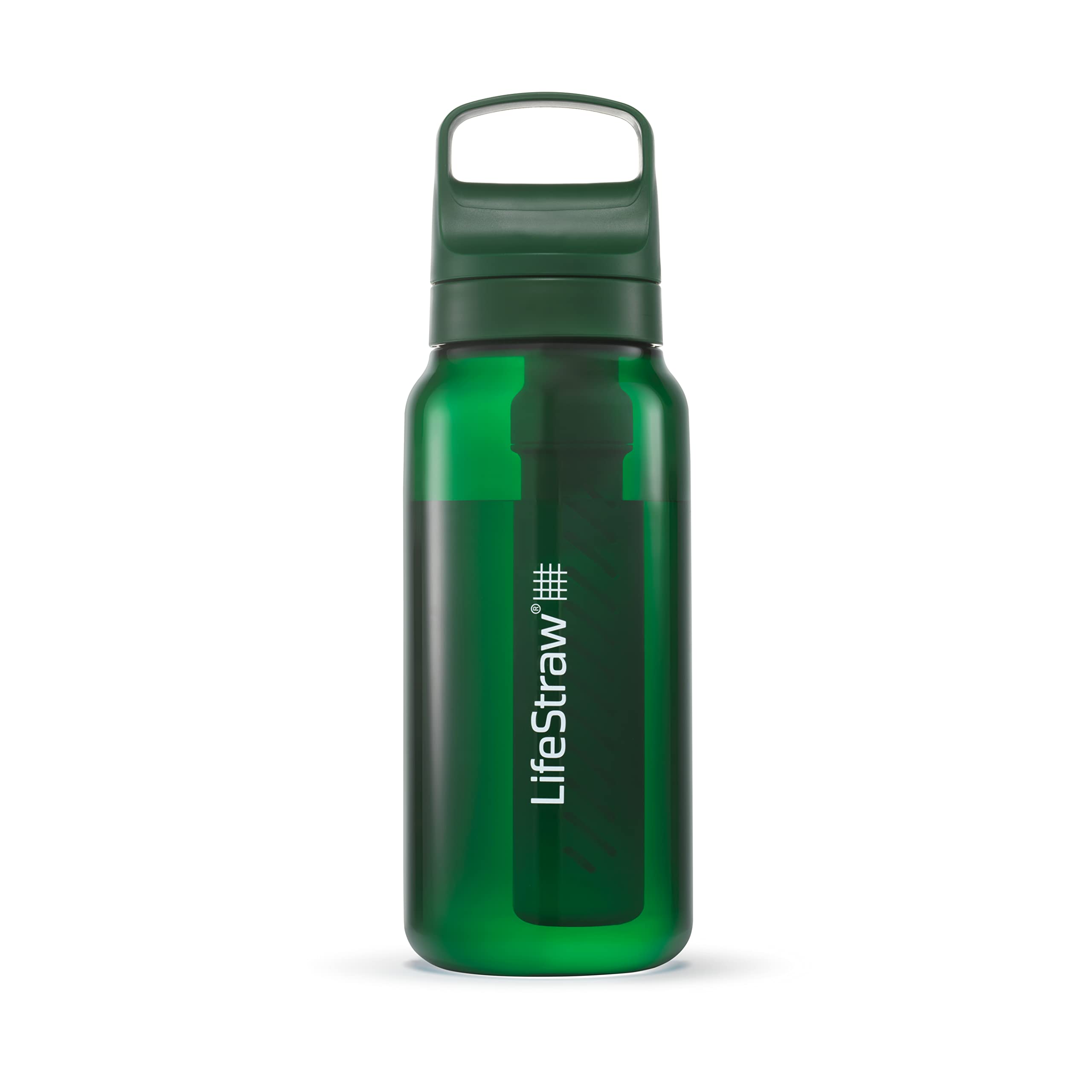 Botella Con Filtro De Agua Lifestraw Go Series 1l Terrace Green - Venta Internacional.